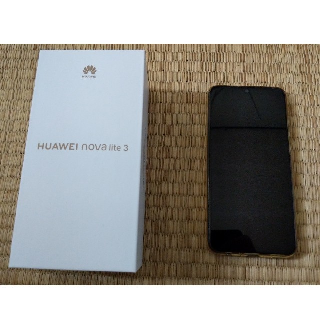 ANDROID(アンドロイド)のHuawei nova lite 3 black （値下げしました） スマホ/家電/カメラのスマートフォン/携帯電話(スマートフォン本体)の商品写真