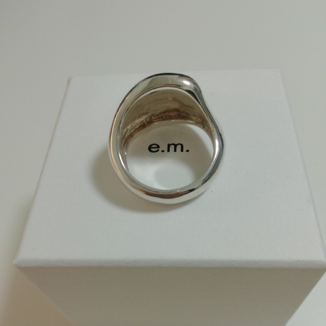 e.m.(イーエム)のe.m. シルバーリング　15号　925　未使用品 レディースのアクセサリー(リング(指輪))の商品写真