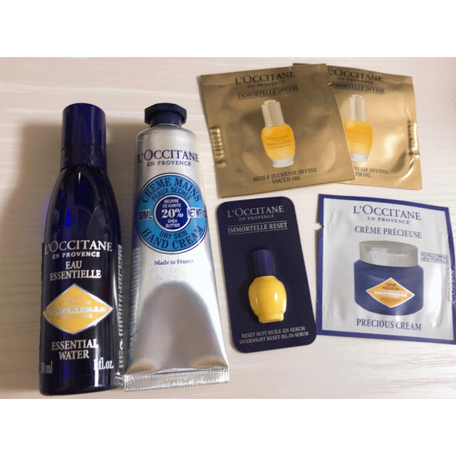 L'OCCITANE(ロクシタン)のロクシタン　ハンドクリーム　イモーテル　豪華サンプルセット コスメ/美容のボディケア(ハンドクリーム)の商品写真