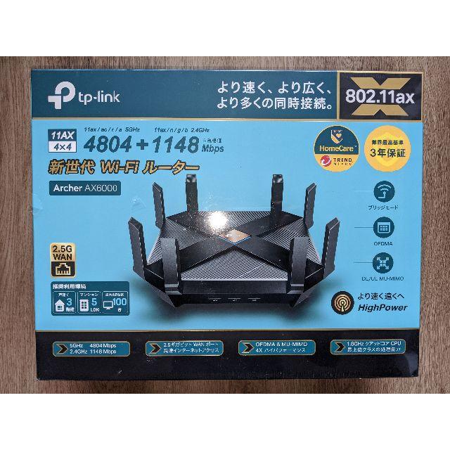 【ハリー】TP-Link Archer AX6000 WiFi6 11AXスマホ/家電/カメラ