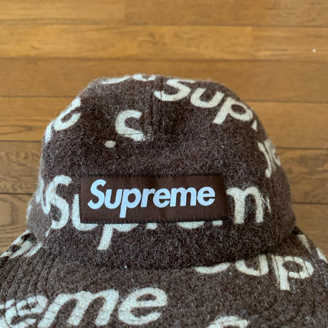 Supreme(シュプリーム)の正規品 美品 SUPREME シュプリーム HARRIS TWEED 茶  メンズの帽子(キャップ)の商品写真