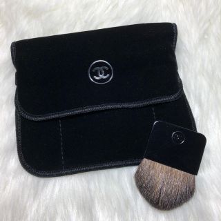 シャネル(CHANEL)のシャネル　ブラシケース　ブラシ　新品未使用(ブラシ・チップ)