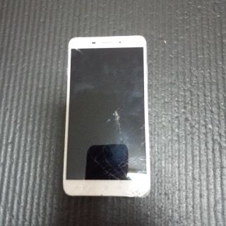 エイスース(ASUS)の[ジャンク品] ASUS Zenfone3 laser シルバー(スマートフォン本体)