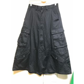 コムデギャルソンオムプリュス(COMME des GARCONS HOMME PLUS)のKIDILL★カーゴパンツ　黒(ワークパンツ/カーゴパンツ)