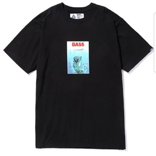 シュプリーム(Supreme)のCHALLENGER　BASS Tシャツ 黒 XXL 　チャレンジャー　バス釣り(Tシャツ/カットソー(半袖/袖なし))