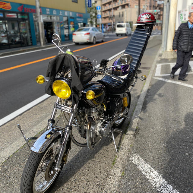 柔らかい 値下げしました cb250t用三段シート80cm