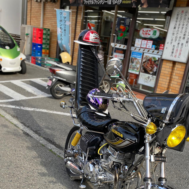 cb250t ホーク　三段シート