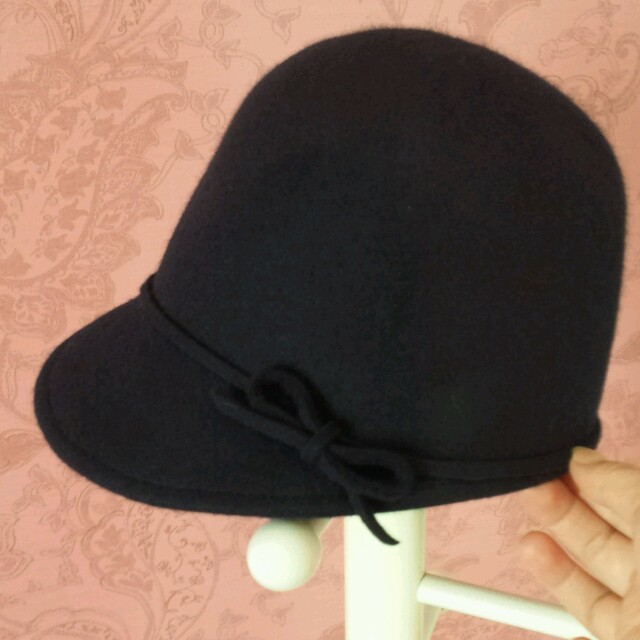ZARA KIDS(ザラキッズ)の売り切れ　ZARA　♡フェルト帽子 キッズ/ベビー/マタニティのこども用ファッション小物(帽子)の商品写真