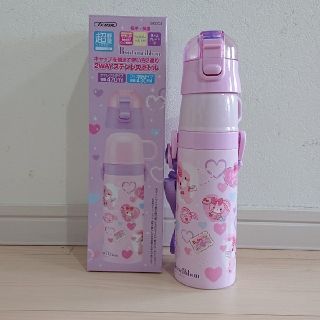 ボンボンリボン(ぼんぼんりぼん)のぼんぼんりぼん 新品 超軽量 2wayステンレスボトル 470ml(水筒)