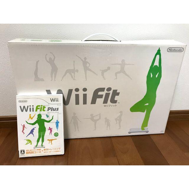 【★値下しました★】Wii Fit ボード＋ソフト　& Wii Fit PLUS