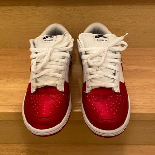 ナイキ(NIKE)のNIKE SB DUNK LOW QS supremeコラボ(スニーカー)