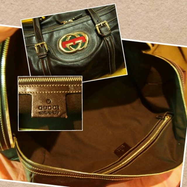 Gucci ボストンバッグの通販 by happy|グッチならラクマ - GUCCI 格安限定品