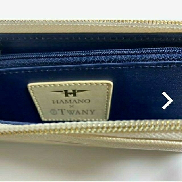 濱野皮革工藝/HAMANO(ハマノヒカクコウゲイ)のお値下げ‼️カネボウトワニーＨＡＭＡＮＯロングウォレット レディースのファッション小物(財布)の商品写真