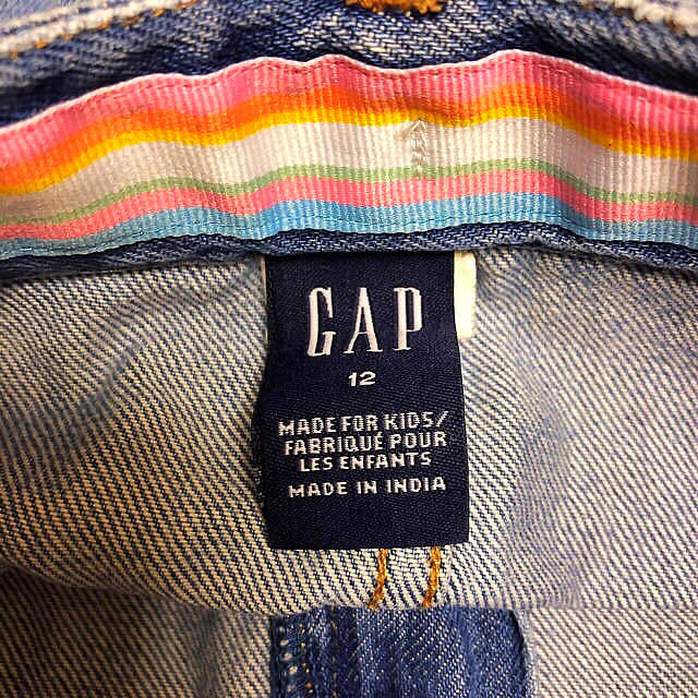 GAP Kids(ギャップキッズ)のGAP kids  デニム楕円形スカート 150〜/ZARA レピピ ピンクラテ キッズ/ベビー/マタニティのキッズ服女の子用(90cm~)(スカート)の商品写真