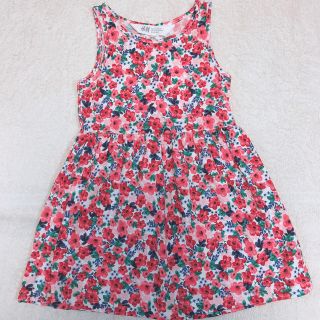 エイチアンドエム(H&M)のお値下げしました！★新品★ フタフタ  H&M 花柄ワンピース 18-24(ワンピース)