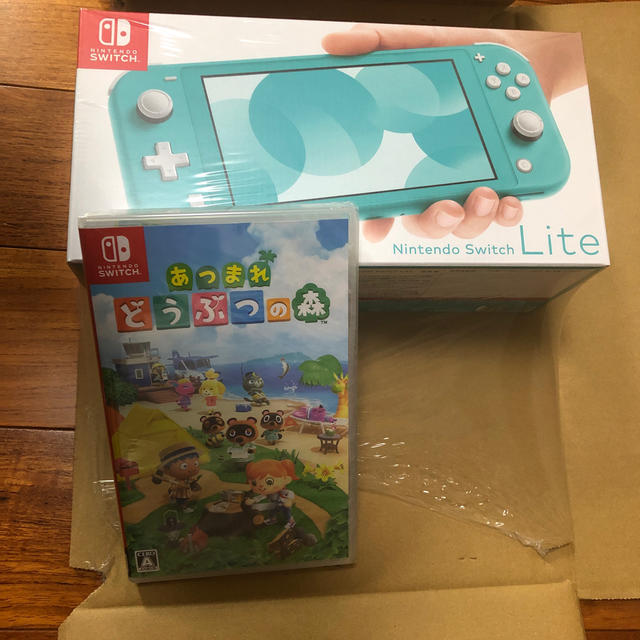 エンタメ/ホビーSwitch lite どうぶつの森　新品未使用セット