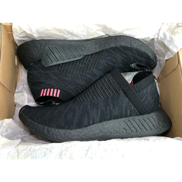 adidas NMD CS2PK コアブラック/カーボン/ショックピンク