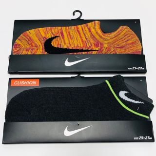 ナイキ(NIKE)の新品★ナイキ★スニーカー★ソックス★靴下★2足セット★25～27cm★gb(ソックス)