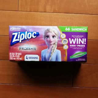 アナトユキノジョオウ(アナと雪の女王)の【新品】ziploc　アナと雪の女王2(収納/キッチン雑貨)