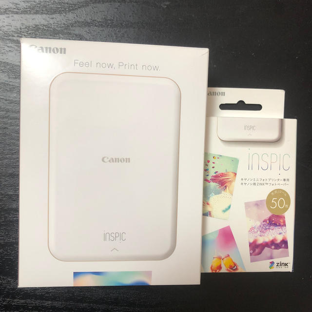 Canon INSPIC ミニフォトプリンター スマホ/家電/カメラ スマホ/家電 ...