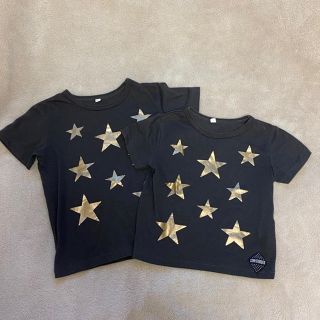 ニシマツヤ(西松屋)のTシャツ　ゴールド星(Tシャツ/カットソー)