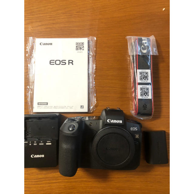 Canon(キヤノン)のキャノン　Canon EOS R ボディ　美品　EOSR スマホ/家電/カメラのカメラ(ミラーレス一眼)の商品写真