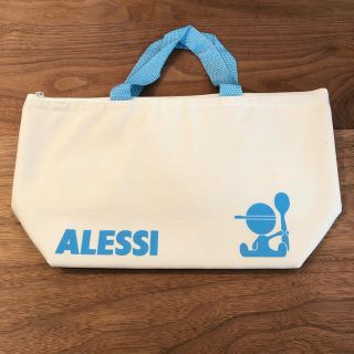 アレッシィ(ALESSI)のレア非売品☆アレッシィALESSI☆保冷トートバッグ☆水色(弁当用品)