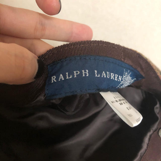 Ralph Lauren(ラルフローレン)の激シブ　キャスケット　RALPH LAUREN  レディースの帽子(キャスケット)の商品写真