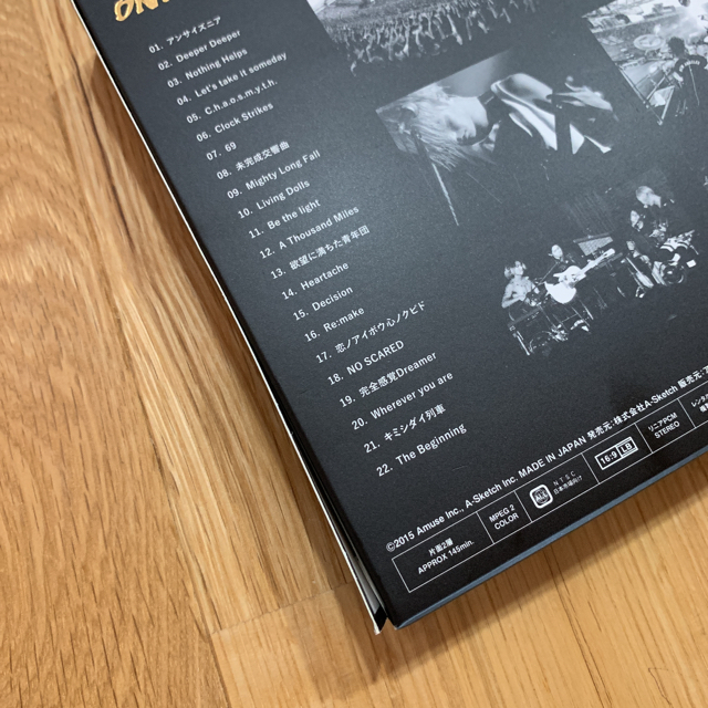 ONE OK ROCK(ワンオクロック)のワンオク DVD Mighty Long Fall  エンタメ/ホビーのDVD/ブルーレイ(ミュージック)の商品写真