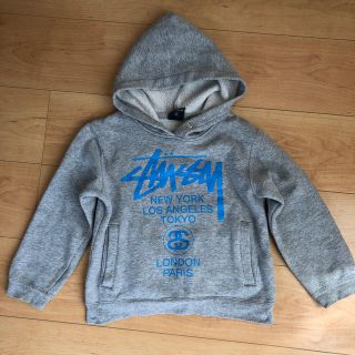 ステューシー(STUSSY)のSTUSSYキッズパーカー(Tシャツ/カットソー)