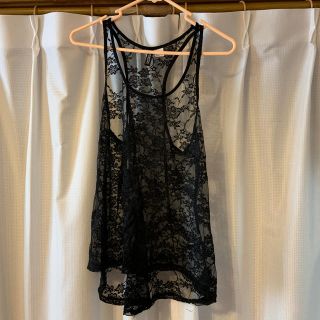 エイチアンドエム(H&M)のレース タンクトップ(タンクトップ)