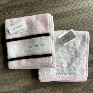 ジバンシィ(GIVENCHY)の★お値下げ【新品/タグ付】2枚セット★GIVENCHY ハンドタオル　ハンカチ(ハンカチ)