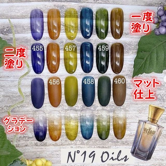 ☆新品★ベトロVETROカラージェルN°19OILS６個セット☆454-459★