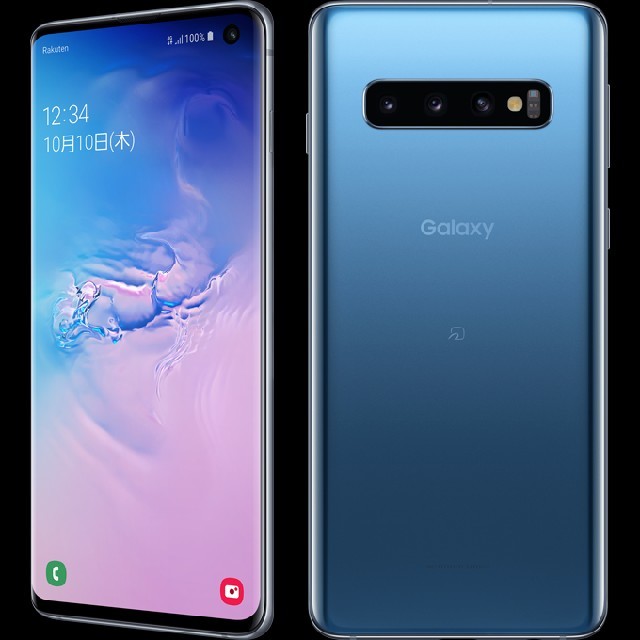 スマートフォン/携帯電話【新品未使用】Galaxy s10 simフリー プリズムブルー