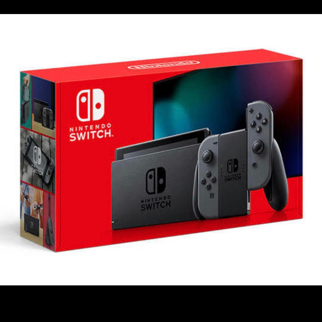 ニンテンドー　スイッチ　グレー　新型　新品