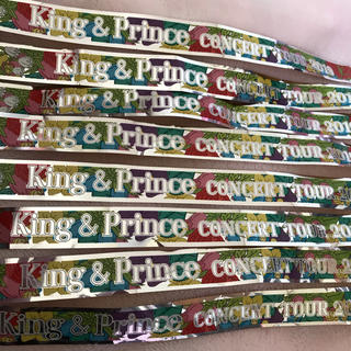 ジャニーズ(Johnny's)のKing&Prince CONCERT TOUR 2019 キンプリ 銀テープ(アイドルグッズ)