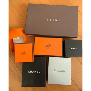 エルメス、Dior、CHANEL、CELINEの箱です(その他)