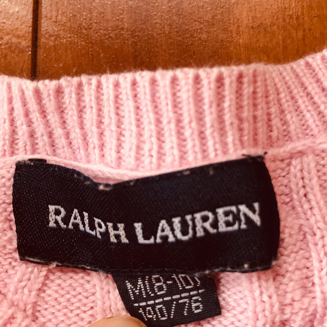 Ralph Lauren(ラルフローレン)のラルフローレン　カーディガン  キッズ/ベビー/マタニティのキッズ服女の子用(90cm~)(カーディガン)の商品写真