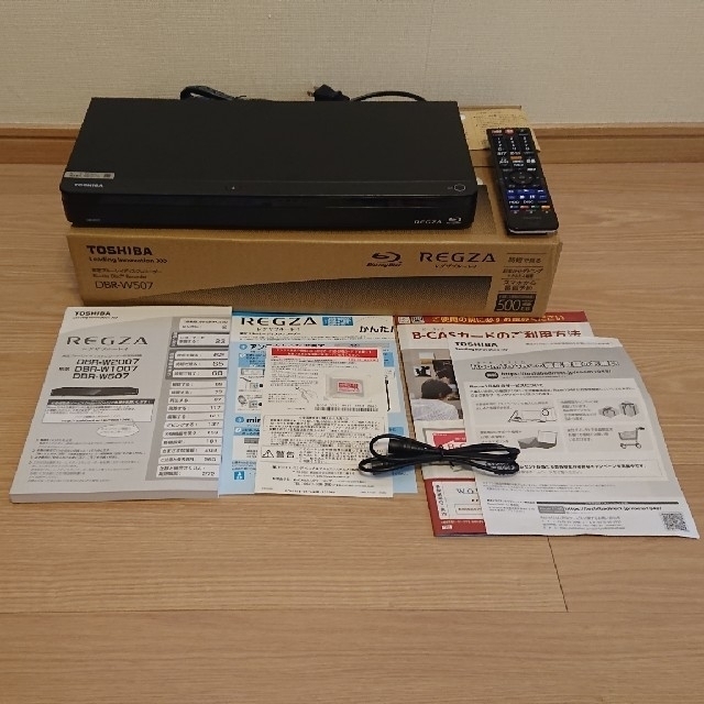 東芝 REGZA ブルーレイレコーダー DBR-W507