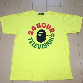 アベイシングエイプ(A BATHING APE)のエイプ 24時間TV チャリティ Tシャツ(Tシャツ/カットソー(半袖/袖なし))