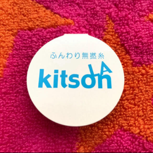 KITSON(キットソン)の★キットソン★タオル ハンカチ スター 星柄 ピンク オレンジ 新品未使用タグ付 レディースのファッション小物(ハンカチ)の商品写真