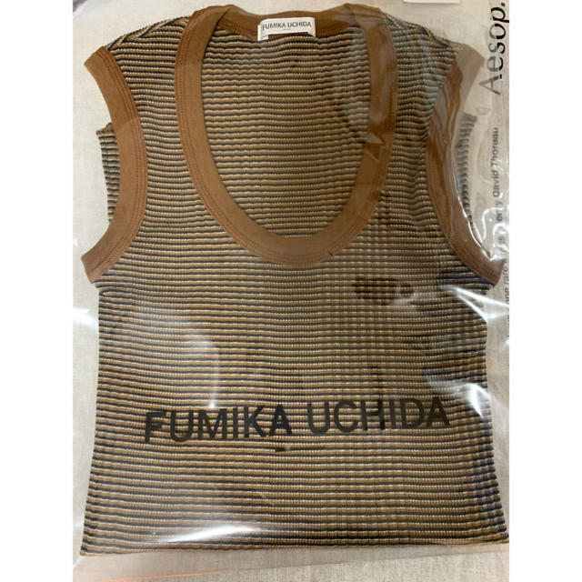 FUMIKA UCHIDA タンクトップ　21SS  新品タグ付き