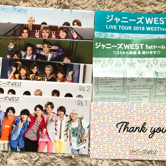 ジャニーズWEST(ジャニーズウエスト)のジャニーズWEST 会報 エンタメ/ホビーのタレントグッズ(アイドルグッズ)の商品写真