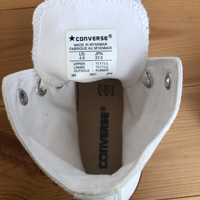 CONVERSE(コンバース)の＊コンバース　オールスター　ハイカット　23.5cm＊ レディースの靴/シューズ(スニーカー)の商品写真