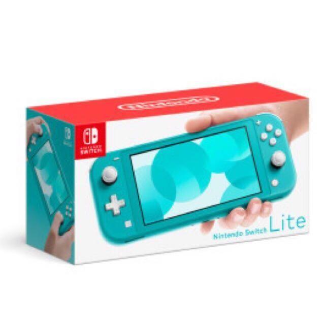 送料込み Nintendo Switch Lite ターコイズ