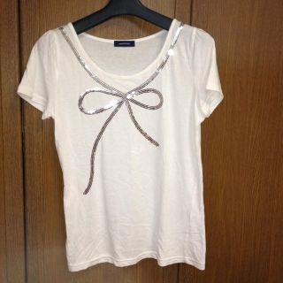 プーラフリーム(pour la frime)の値下げ！！リボン Tシャツ(Tシャツ(半袖/袖なし))