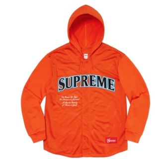 シュプリーム(Supreme)のシュプリーム Mesh Hooded L/S Baseball Jersey (Tシャツ/カットソー(半袖/袖なし))