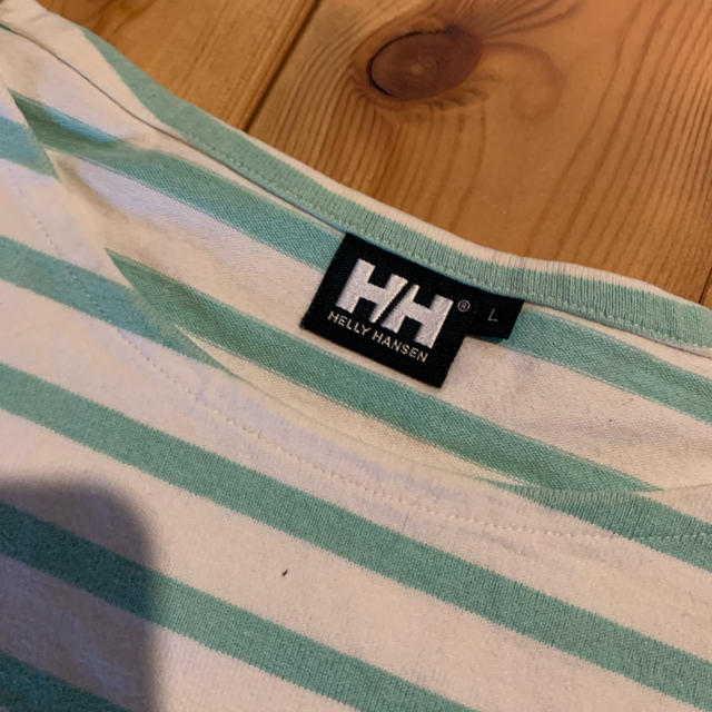 HELLY HANSEN(ヘリーハンセン)のHELLY HANSEN ヘリーハンセン　スリーブ ボーダー　Tシャツ メンズのトップス(Tシャツ/カットソー(半袖/袖なし))の商品写真