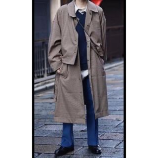 3WAY OVERSIZED BAL COLLAR LONG COAT