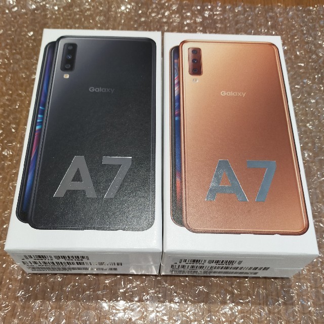 スマホ/家電/カメラ新品未開封 GALAXY A7 SIMフリー スマートフォン